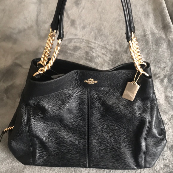 Coach Handbags - Coach Lexi -Black NWT- MSRP $495